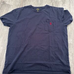 Polo Ralph Lauren Navy Blue Crewneck T Shirt
